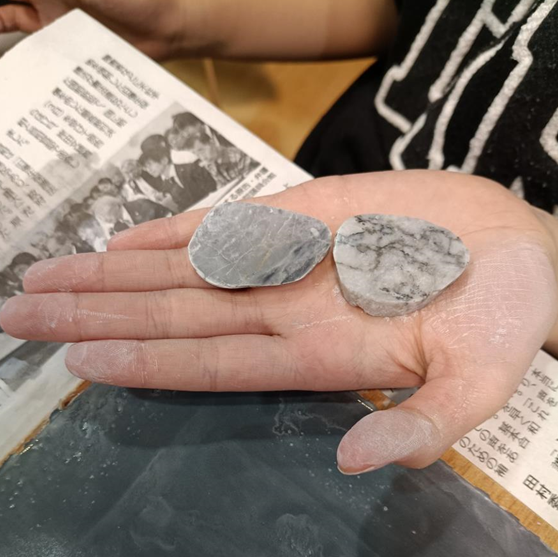 磨き終わりました 磨き終わりました